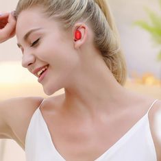 BOT Mono 1 Bluetooth bezdrátové sluchátko červené