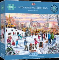 Gibsons Puzzle Zimní zázrak v Hyde parku 1000 dílků