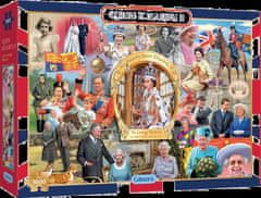 Gibsons Puzzle Královna Alžběta II. 1000 dílků