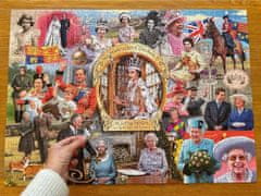 Gibsons Puzzle Královna Alžběta II. 1000 dílků