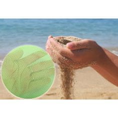 BEMI INVEST Verk Magická podložka na pláž 200x200cm Černá: Zelená