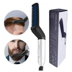 BEMI INVEST Verk 15950 Multifunkční žehlička pro muže na vlasy a vousy