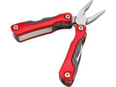Extol Premium Nůž-kleště kapesní multifunkční s nářadím, 100/67mm, 9 dílů, nerez