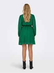 Jacqueline de Yong Dámské šaty JDYGRETHA Regular Fit 15306188 Evergreen (Velikost M)