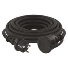 Emos Venkovní prodlužovací kabel 5 m / 1 zásuvka / černý / guma-neopren / 230 V / 1,5 mm2