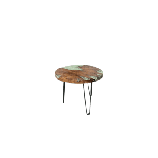 Bader Germany (3080) GLAS HOLZ designový konferenční stolek dřevo/sklo