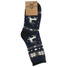 Max Max ponožky z alpaky - vánoční motivy vel. 44-47