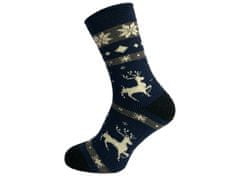 Max Max ponožky z alpaky - vánoční motivy vel. 44-47