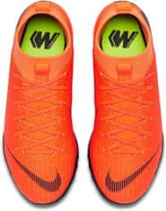 Nike JR SUPERFLYX 6 ACADEMY GS TF FOOTBALL SHOES pro děti, 38 EU, US5.5Y, Kopačky, Orange/Black, Oranžová, AH7344-810