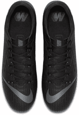 Nike VAPOR 12 ACADEMY SG FOOTBALL SHOES Unisex, 41 EU, US8, Kopačky , Black/Black, Černá, AH7376-001