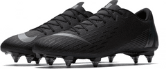 Nike VAPOR 12 ACADEMY SG FOOTBALL SHOES Unisex, 45.5 EU, US11.5, Kopačky , Black/Black, Černá, AH7376-001