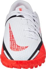 Nike PHANTOM GT2 ACADEMY TF FOOTBALL SHOES Unisex, 38.5 EU, US6, Kopačky, White/Bright Crimson/Volt/Black, Bílá, DC0803-167