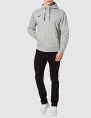 Nike Park Fleece Full Zip Hoodie pro muže, 2XL, Mikina rozepínací, Dark Grey Heather/Black, Šedá, CW6887-063