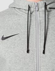 Nike Park Fleece Full Zip Hoodie pro muže, 2XL, Mikina rozepínací, Dark Grey Heather/Black, Šedá, CW6887-063