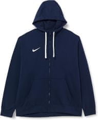 Nike Park Fleece Full Zip Hoodie pro muže, M, Mikina rozepínací, Obsidian Blue/White, Modrá, CW6887-451