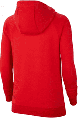 Nike Park Fleece Hoody pro ženy, M, Mikina, University Red/White, Červená, CW6957-657