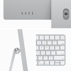 Apple iMac 24" 4,5K Retina /M3 8-core/8GB/512GB SSD/10-core GPU, stříbrná (MQRK3SL/A)