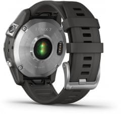 Garmin chytré hodinky Fenix 7 Silver / Black Band
