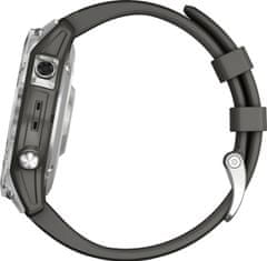 Garmin chytré hodinky Fenix 7 Silver / Black Band