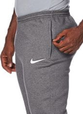 Nike Park Fleece Pants pro muže, 2XL, Tepláky, Charcoal Heather/White, Šedá, CW6907-071