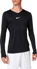 Nike Dri-FIT Park First Layer Thermal Long Sleeve Shirt pro muže, XL, Tričko, Black/White, Černá, AV2609-010