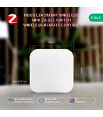 Nous Nous LZ4 Zigbee Smart Bezdrátové Mini Tlačítko