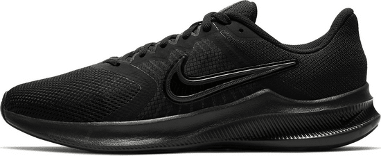 Nike DOWNSHIFTER 11 SHOES pro muže, 44 EU, US10, Boty, tenisky, Black/Dark Smoke Grey, Černá, CW3411-002