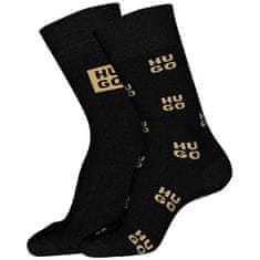 Hugo Boss 2 PACK - pánské ponožky HUGO 50502015-001 (Velikost 40-46)