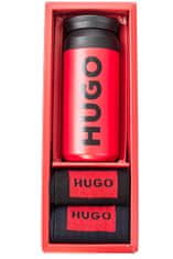Hugo Boss Pánská dárková sada HUGO - ponožky a termoska 50502012-960 (Velikost 40-46)