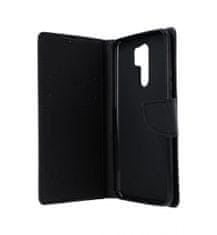 TopQ Pouzdro Xiaomi Redmi 9 knížkový černý 51699
