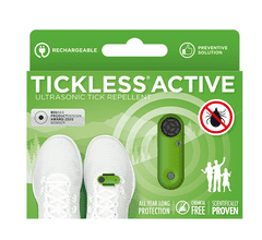 Tickless ACTIVE - ultrazvukový odpuzovač klíšťat - Zelená