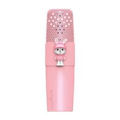 maXlife MXBM-500 Bluetooth Karaoke mikrofon, růžový