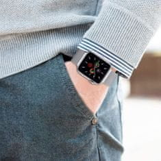 Tech-protect Milanese řemínek na Apple Watch 42/44/45/49mm, silver