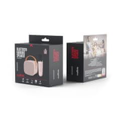 maXlife MXKS-100 Bluetooth Karaoke mikrofon + reproduktor, růžový
