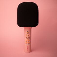 maXlife MXBM-600 Bluetooth Karaoke mikrofon, růžový