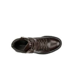 Wittchen Pánské kožené boty s přezkou