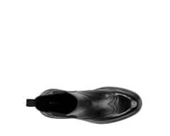 Wittchen Pánské kožené boty s perforací na silné podrážce