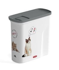 eoshop kontejner na krmivo 1,5 kg/2L - potisk kočka