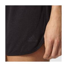Adidas Kalhoty běžecké šedé 170 - 175 cm/L Corechill Short Climachill