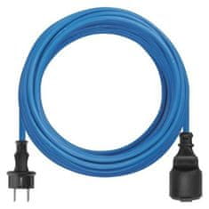Emos Venkovní prodlužovací kabel s 1 zásuvkou SPIRIT 20 m modrý