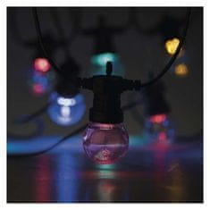 Emos Světelný LED řetěz Bulb 5 m barevný