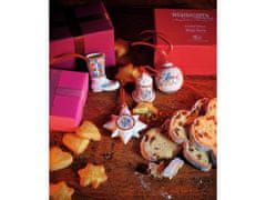 Rosenthal Vánoční set porcelánová mini hvězda a mini botička, Vánoční dárky, limitovaná edice Rosenthal