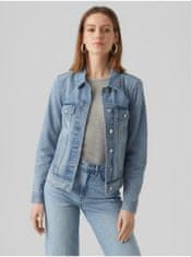 Vero Moda Světle modrá dámská džínová bunda VERO MODA Zorica XL