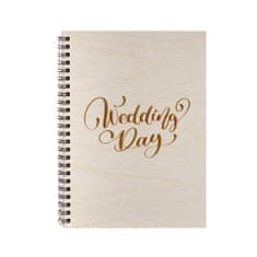 Čisté dřevo Svatební deník - Wedding Day