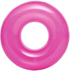 Intex Kruh plavecký 59260 transparent - růžová