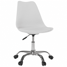 KONDELA Kancelářská židle, bílá, DARISA NEW