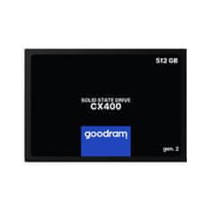 GoodRam CX400 512GB SSD černá TGD-SSDPRCX400512G2