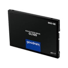 GoodRam SSD disk 960 GB CL100 černý TGD-SSDPRCL100960G3