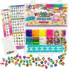 Rainbow Loom Loomi-Pals Combo set - výrobky a náramky z gumiček 