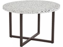 Danish Style Odkládací stolek Stephanie, 70 cm, bílá
